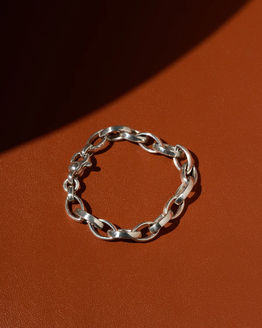 Gliederarmband, Silber
